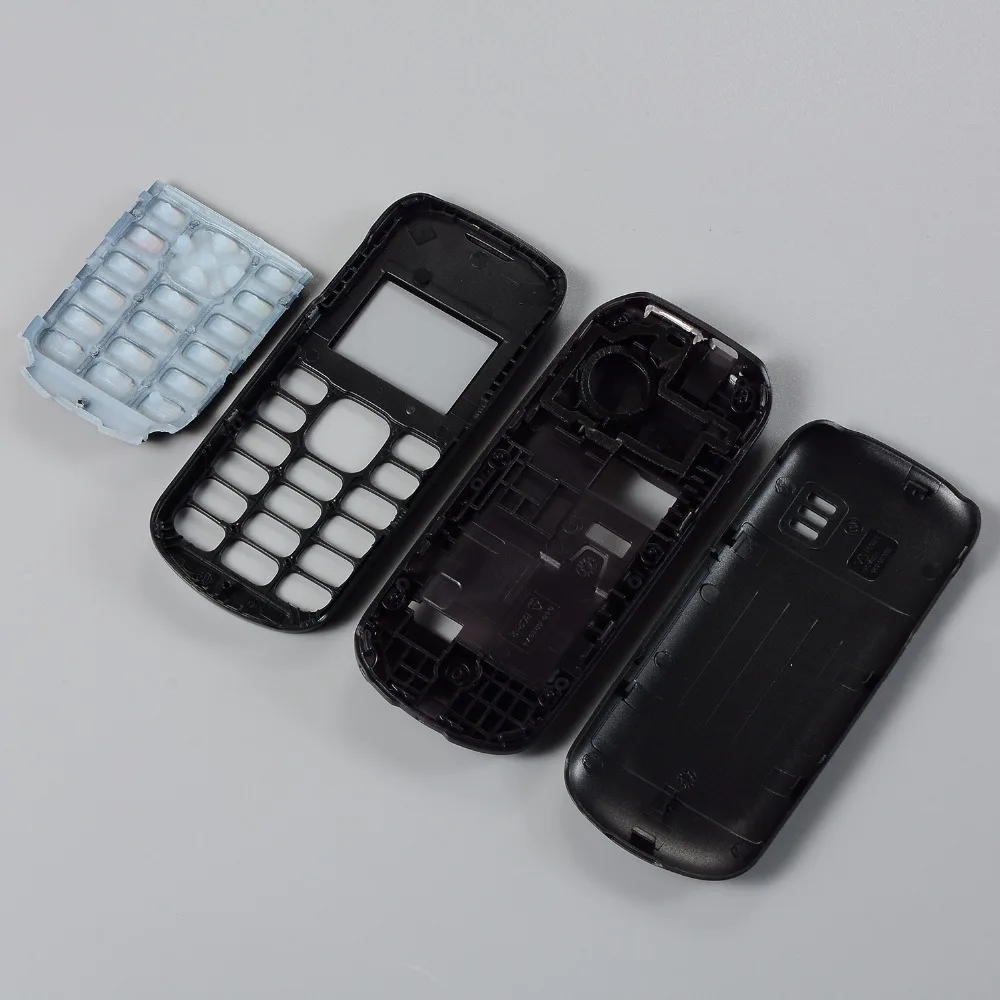 Чехол с полным дисплеем для Nokia 1280 задняя панель английской рамкой русская