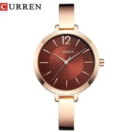 Популярный бренд CURREN 9012 кварцевые женские часы повседневные Модные женские подарок наручные часы relogio feminino