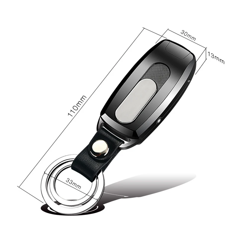 Двойной дуговой электронный прикуриватель креативный брелок зарядка USB двойной дуговой прикуриватель ветрозащитная плазменная зажигалка
