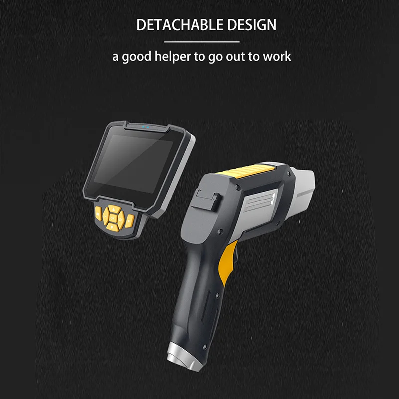  Digital Industrial Endoscope 4.3 inch LCD Borescope Videoscope with CMOS Sensor Semi-Rigid Inspecti