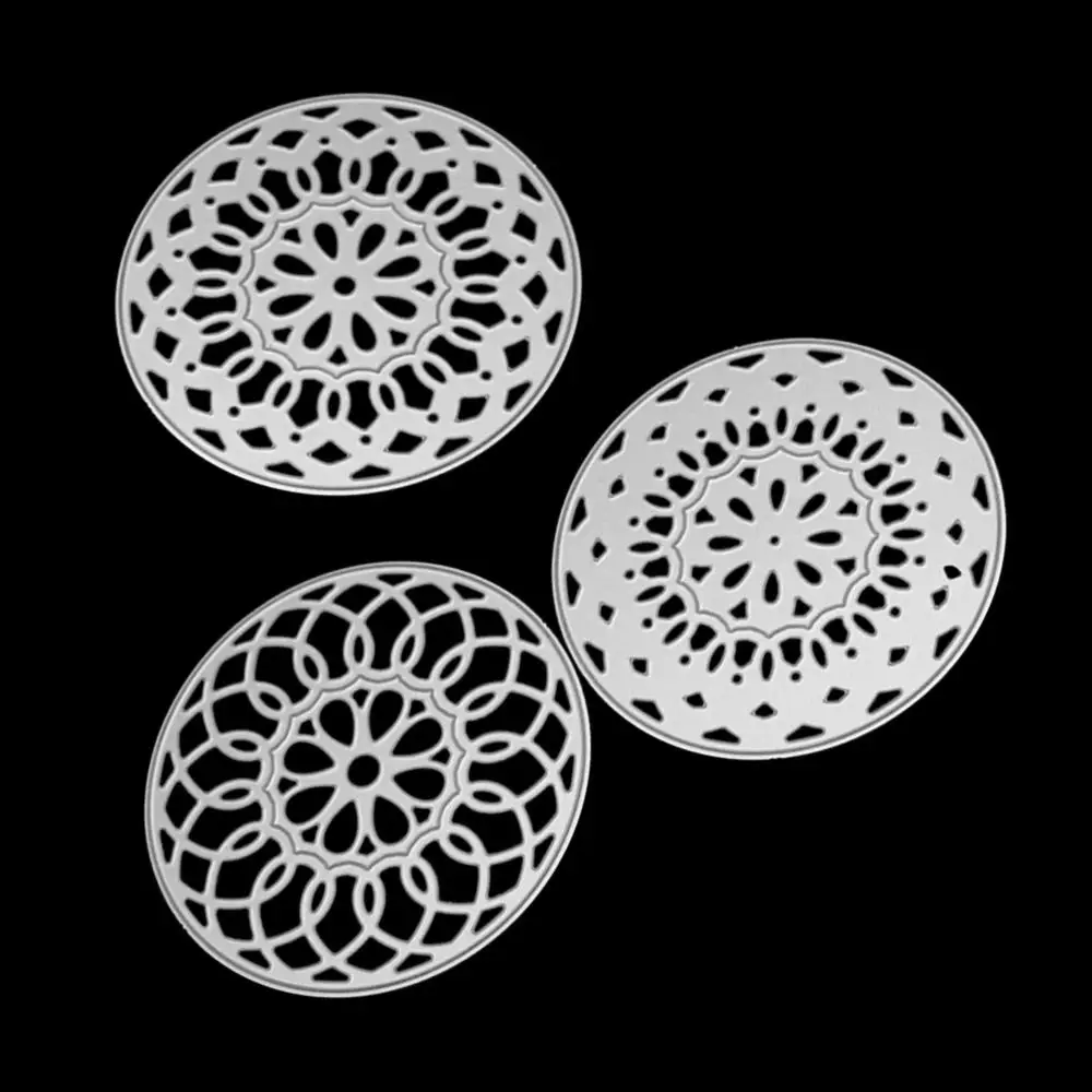 2019 новый металл резка Dies штабелируемые круг для Скрапбукинг 3D трафареты тиснение