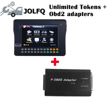 

2018 Factory Price full set original YANHUA digimaster 3 digimaster iii car mileage programmer OBD II Adapter for Key programmer