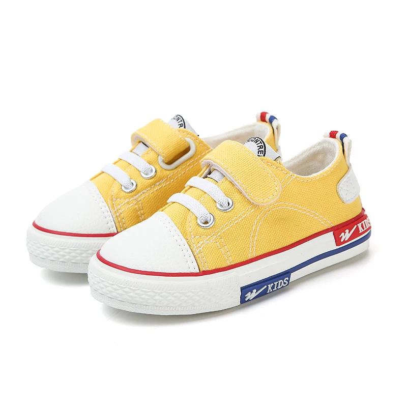 High Quality Breathable Anti-slip Children Casual Shoes Hoop & Loop Outdoor Sports Shoes Boys Girls Infant Tennis Kids Sneakers 