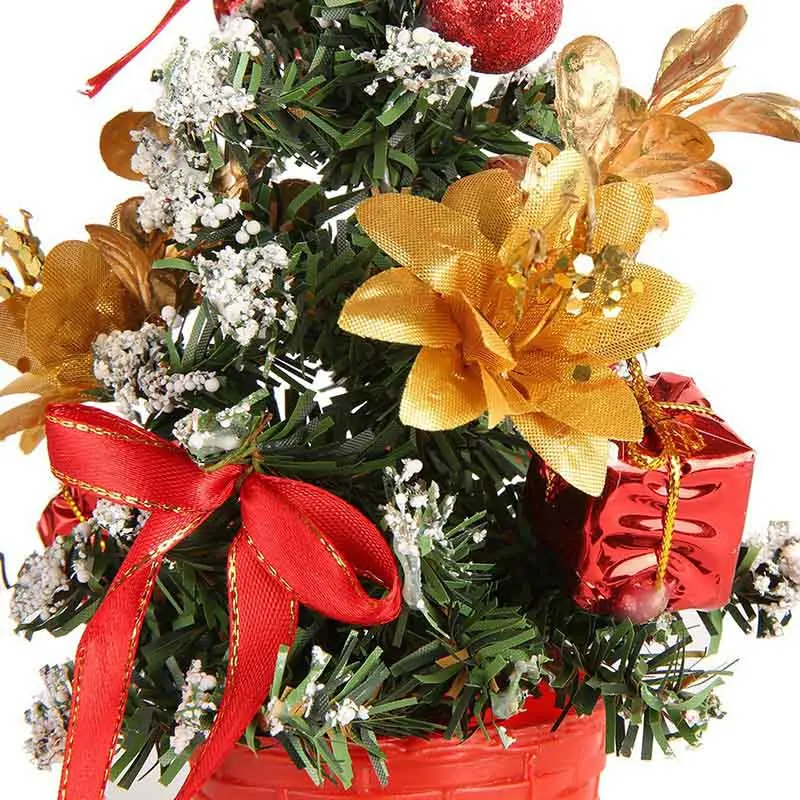 Высокое качество, Рождественская мини Искусственная елка, украшения для дома, для дома, рождественский подарок, украшение для елки