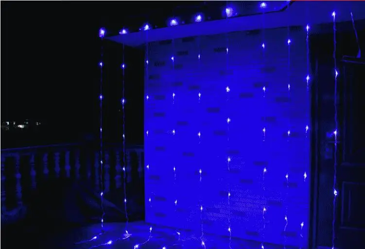 IWHD 6x3M Waterfull Garland Christmas Lights Outdoor Indoor 220v New Year Cristmas Decoration LED Fairy Lights Luces De Navidad