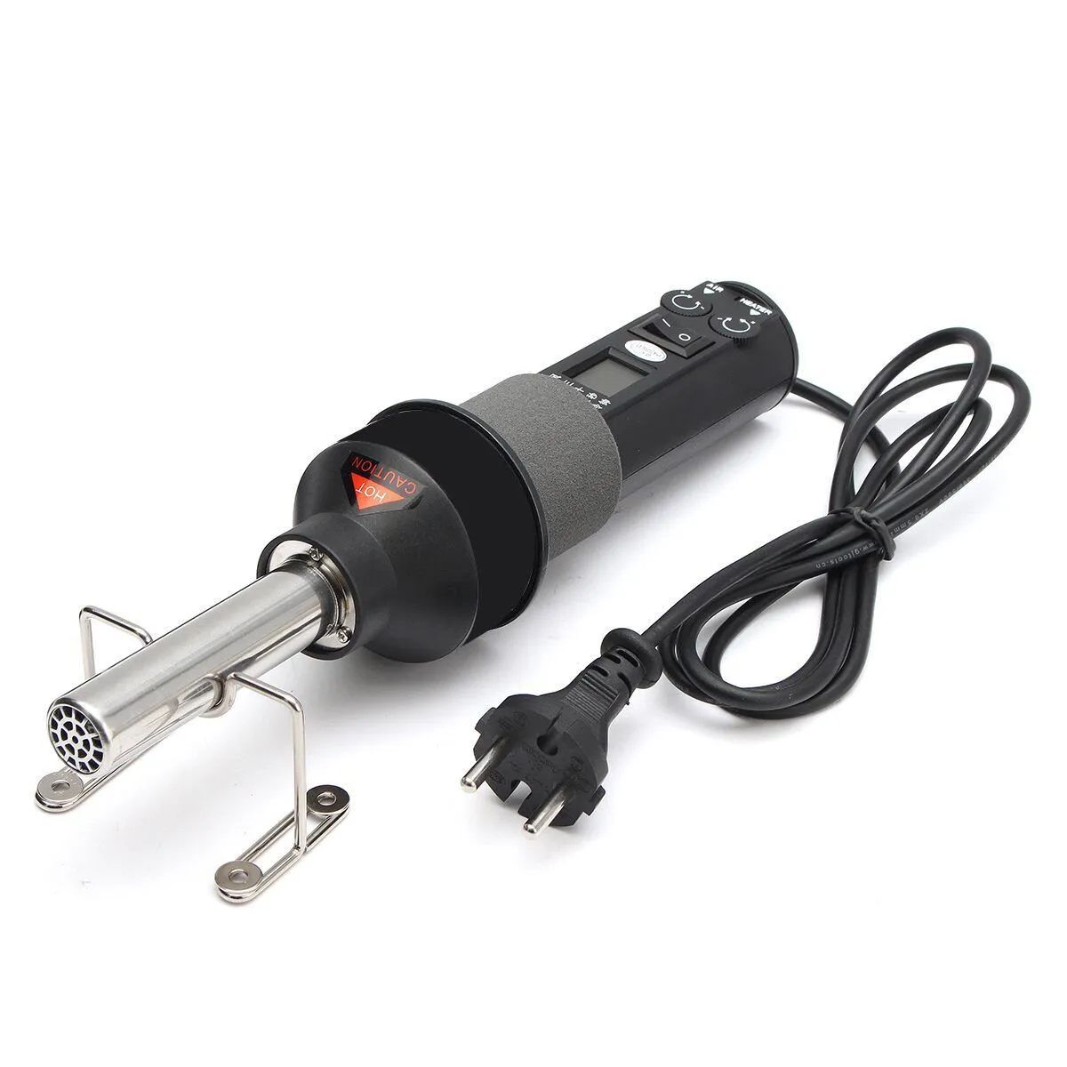 GONGJUE 220V 450W 450℃ Portable Soldering Hot Air Heat Gun Desolder Power Nozzle Tool