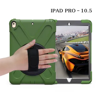 

Heavy Duty Case For Apple iPad Pro 10. 5",PC&Silicon Stand Hand&Shoulder Strap Tablets&e-Books Shell Cover For iPad Pro 10. 5"