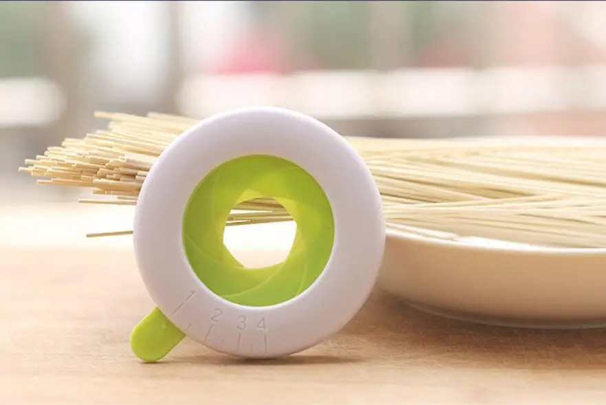 

1 pc Adjustable Creative Spaghetti Measures Food Grade PVC 1-4 People Component Adjustable Pasta Tools Noodle Measuring Tools