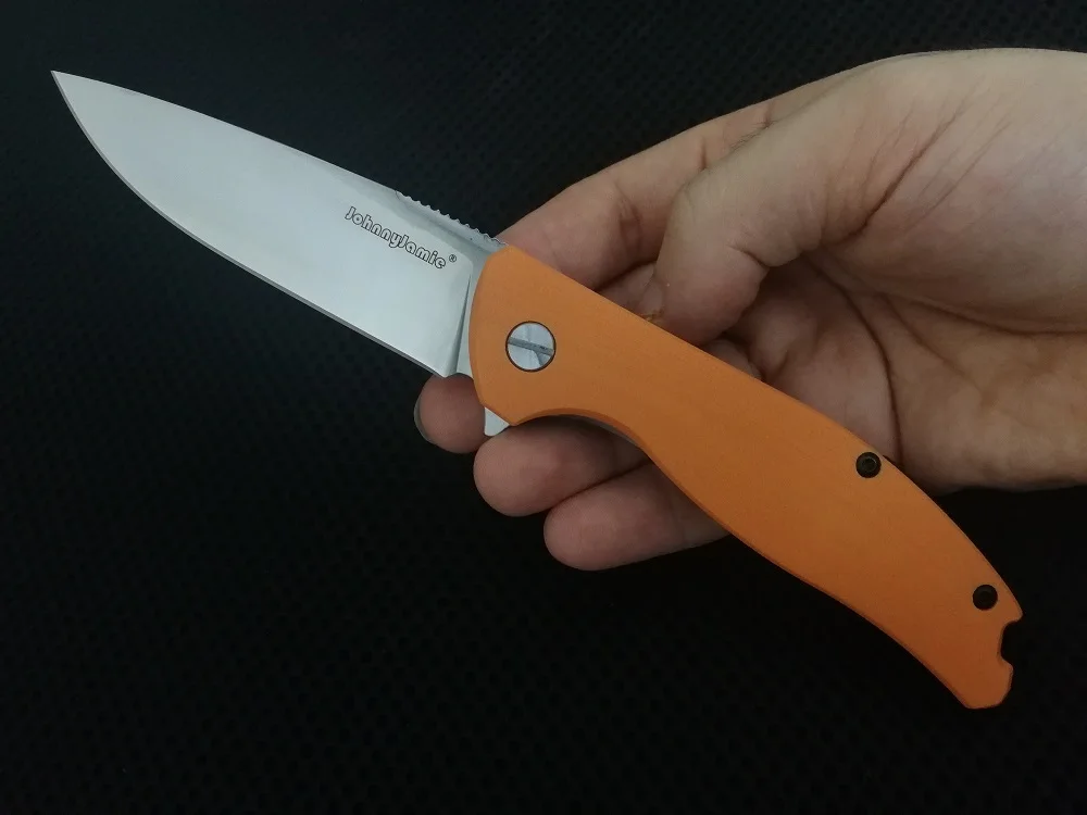 Speedball Mini F3 3,3" 111g G10 Ручка D2 Лезвие Карманный шариковый подшипник Флиппер Складной нож Тактический Нож EDC ножи