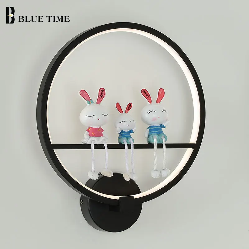 

Cartoon Acrylic Creative Modern LED Wall Light For Living Room Bedroom Dining Room LED Sconce Wall Lamps Wandlamp Home Lighting.