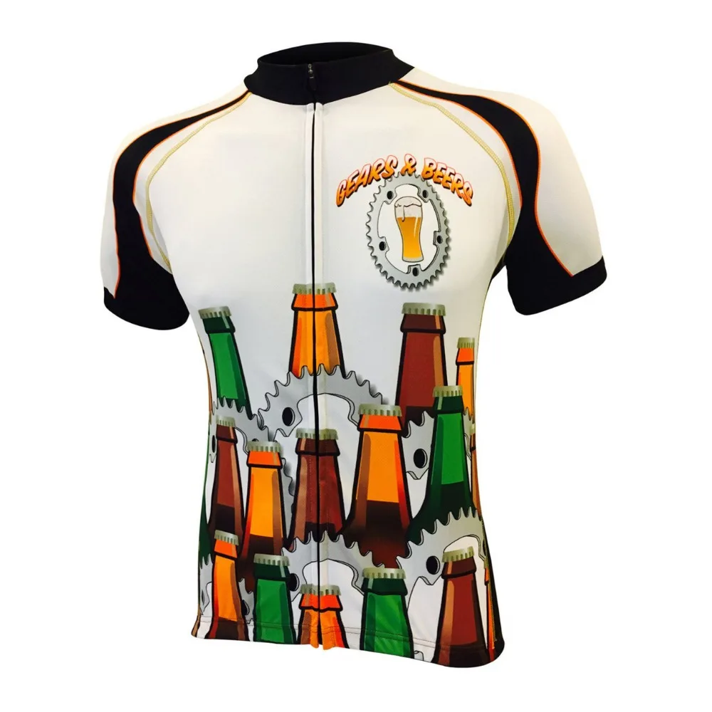 Men Beer cycling jerseys ropa ciclismo short sleeved Cycling clothing