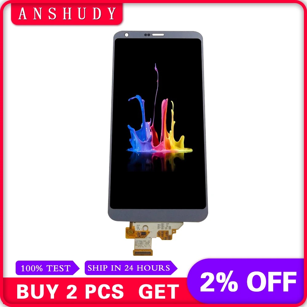 

For LG G6 H870 H870DS H872 LS993 VS998 US997 LCD Display Panel Module + Touch Screen Digitizer Sensor Assembly