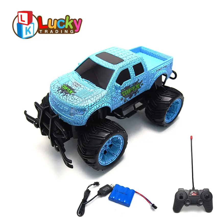 

Unique Cool Big Wheels 4 Channels Remote Control Car Buggy Cross Country Vehicle off road rc Car carrinho de controle remoto