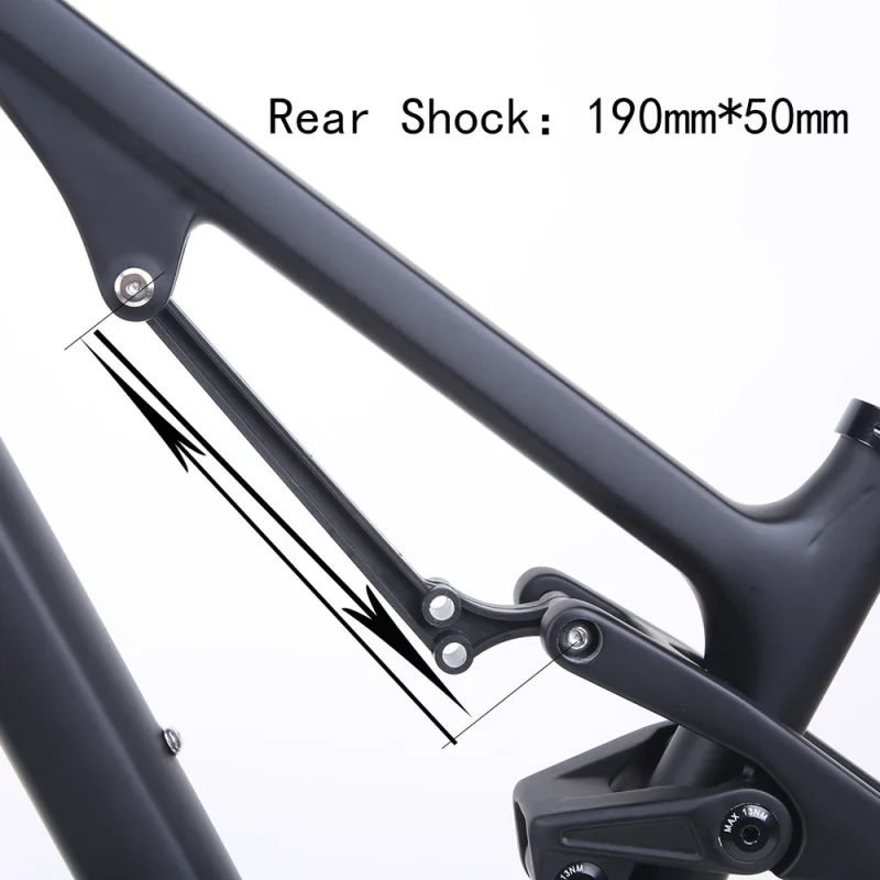 Flash Deal Soft tail frame 27.5er 29er All Mountain Enduro CARBON full suspension frame bicycle 148 * 12mm Boost mountain bike bicycle 27.5 20