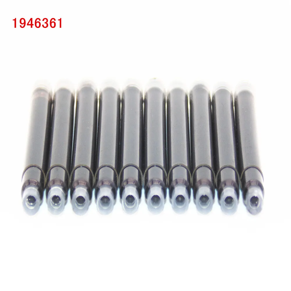 Ink black 4 цвета роскошные 8007 все бизнес офисные школьные золотые средние перьевые ручки новые - Цвет: Ink black