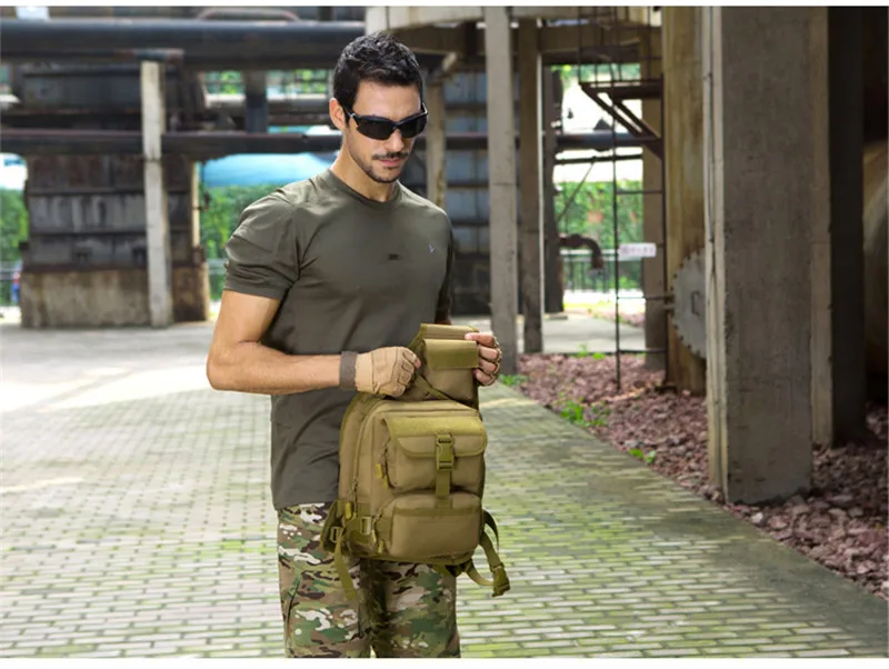 Men Shoulder Messenger Bags Famous Brand Man Travel DSLR Camera Crossbody Bag Waterproof Male Military Day Sling Chest Back Pack