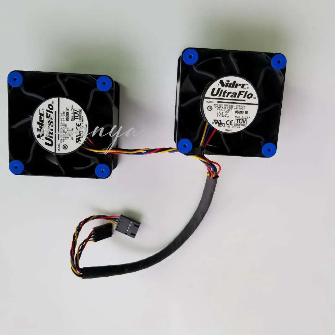 

Новый подлинный для Dell Precision R5400 12 V двойной корпус вентилятора в сборе F867C 0F867C