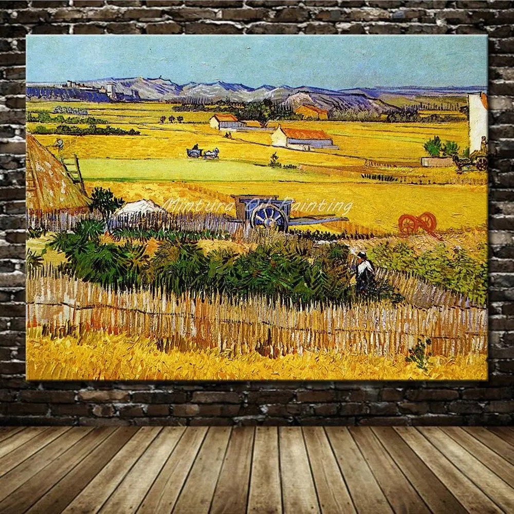 

100% Hand Painted Vincent Van Gogh Reproduction Copy Oil Painting On Canvas Wall Art For Home Decoration World Famous Paintings