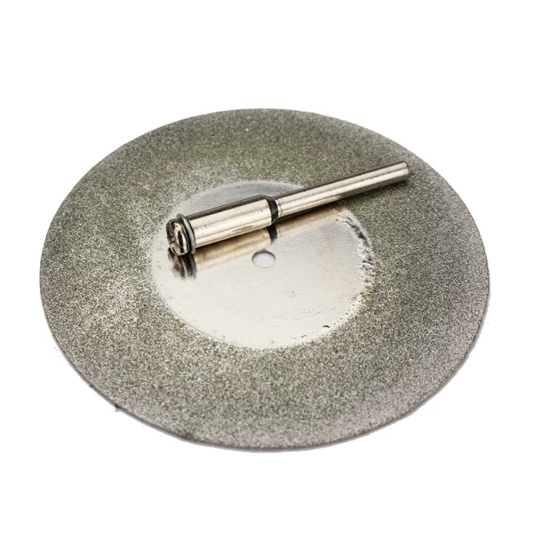 60 мм Алмазный шлифовальный диск для резки металла для вращающегося инструмента Dremel режущий инструмент с 1 валом Арбор