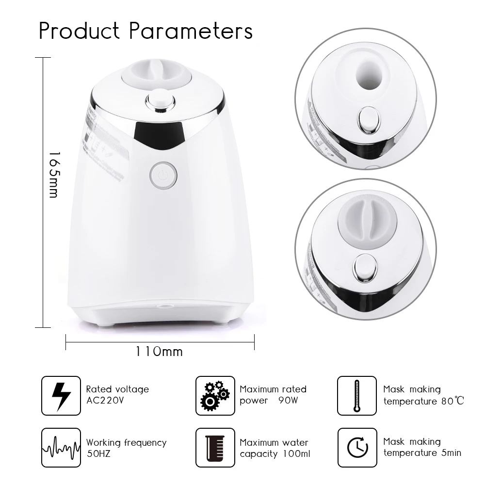 Органическая фруктовая растительная маска для лица, аппарат для изготовления фруктовых масок, инструмент для ухода за кожей лица, автоматический уход за телом