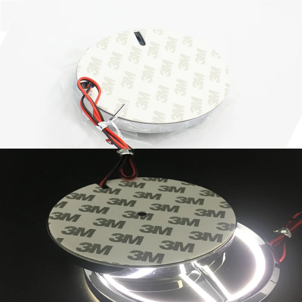 

Car Logo Light Brake Emble 5D Light car Styling For Mercedes Ford Opel NISSAN HYUNDAI AUDI Kia Honda Toyota Mazda