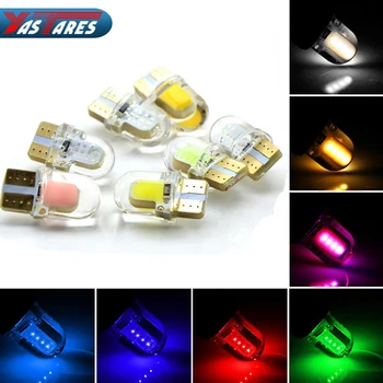 

1pc High Power T10 W5W LED COB Canbus Car Motorcycle Light Source Stop Turn Signal Brake Parking Bulb Lamp