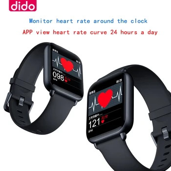 

DIDO R1 Smart Watch IP67 Waterproof Bluetooth Sports Smart Band Wearable Devices Multi-Functional Heart Rate For xiaomi huawei