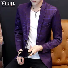 Мужской костюм с принтом «cultiate one's morality», костюм для молодых мужчин в клетку, Британский костюм для досуга