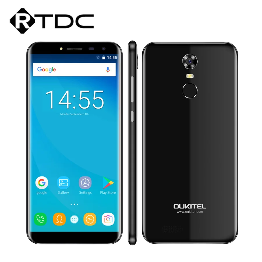 

Oukitel C8 4G LTE Mobile Phone 5.5"HD 18:9 Infinity Display Android 7.0 2GB RAM 16GB ROM MTK6737 Quad Core Fingerprint 13MP