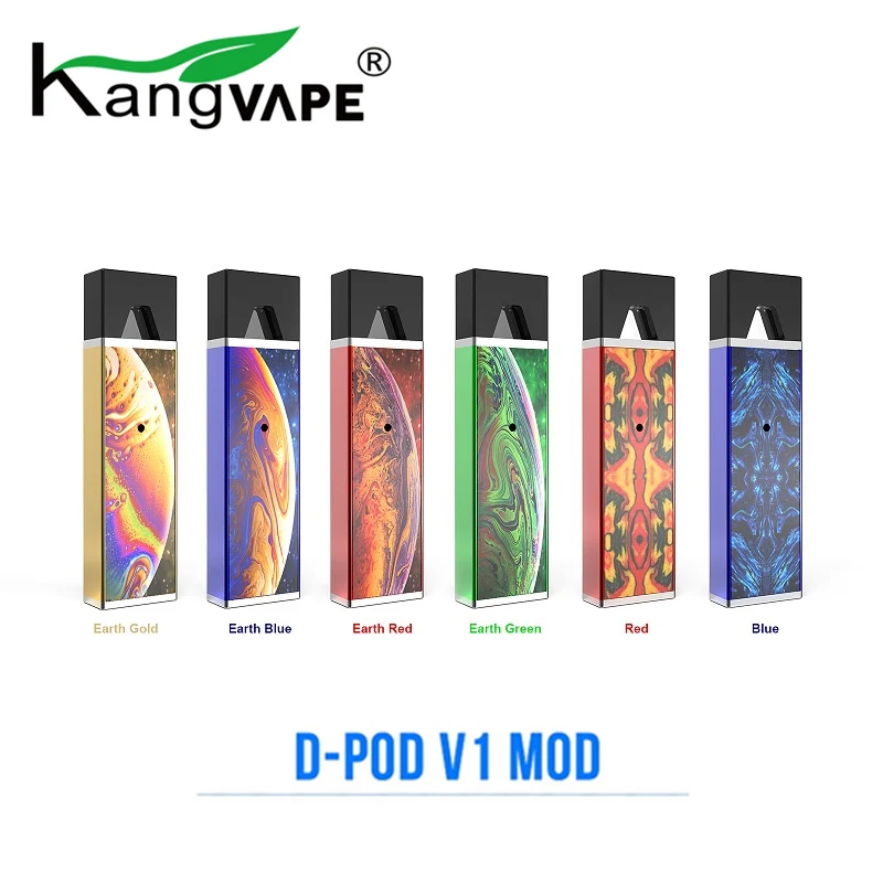 Набор для вейпа KANGVAPE D Pod V1 аккумулятор 650 мА/ч картридж с керамической катушкой 0 7