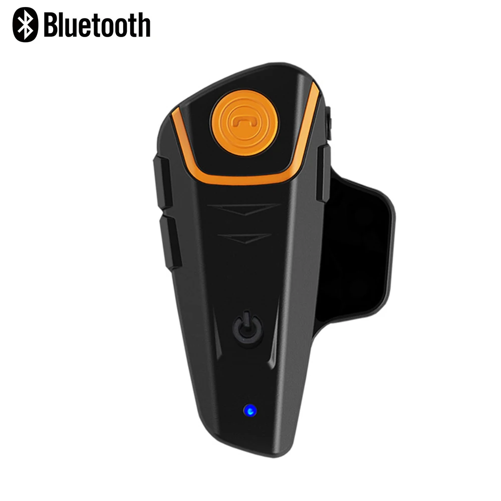 

BT-S2 1000m Bluetooth Helmet Headset Motorcycle Intercom Auto Answer FM Radio Rider Interphone with 300 Hours Long Standby