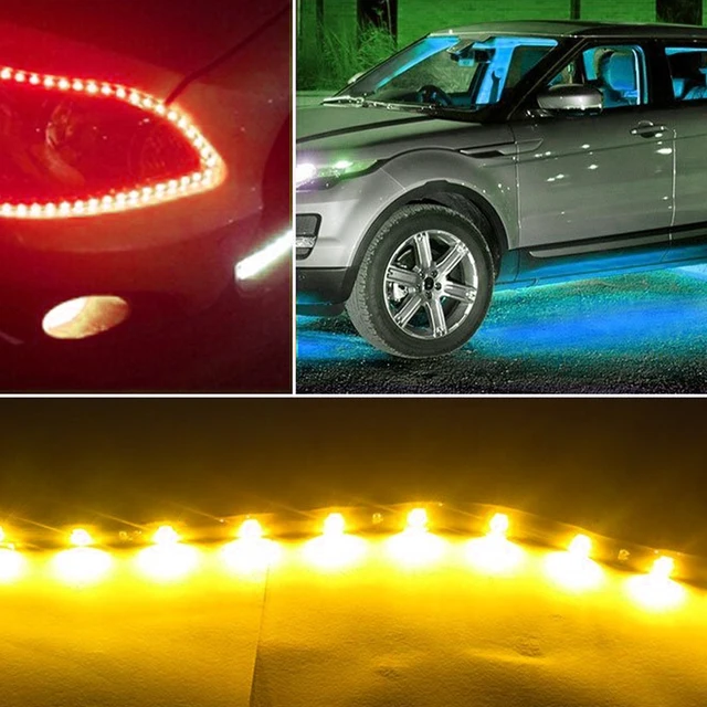 LED Auto Strip verlichting decoratieve verlichting Rood/Blauw/Geel ... LED Auto Strip verlichting decoratieve verlichting Rood/Blauw/Geel ...