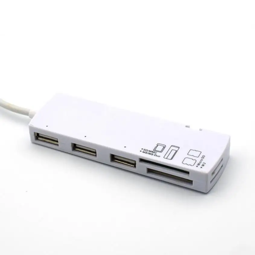 HIPERDEAL Карты памяти и аксессуары sd card reader USB 2,0 card reader для SD MMC MS Duo Micro SD M2 адаптер Au16