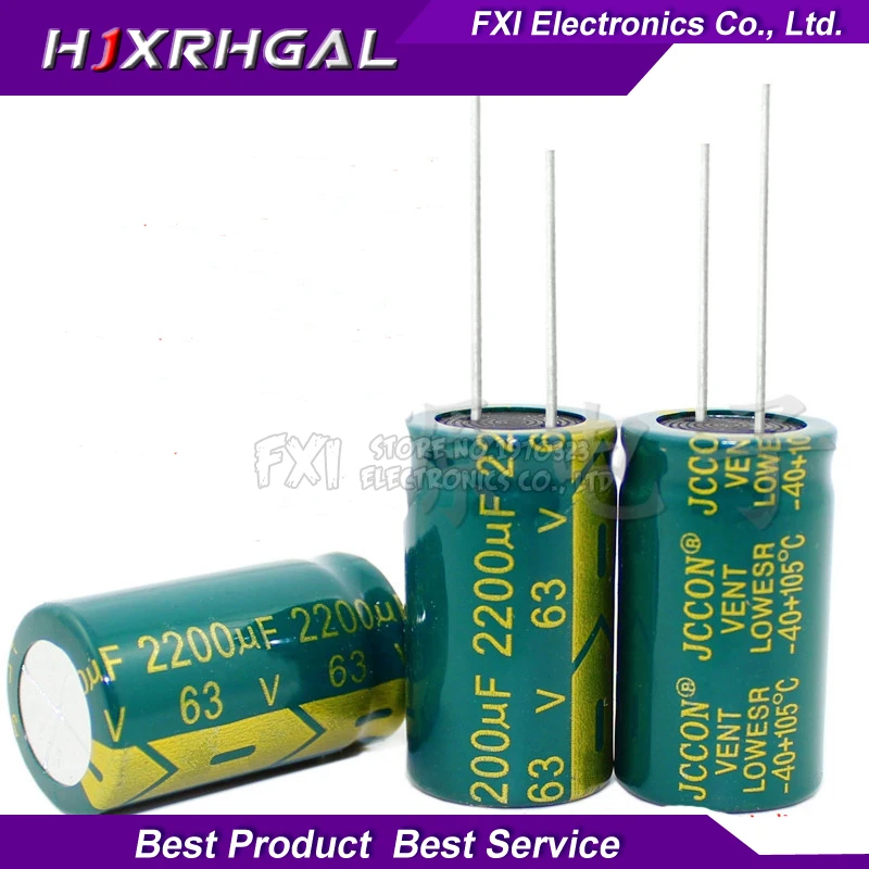 

5PCS 63v2200uf 18*31 63v 2200uf 18x31 Electrolytic capa Electrolytic capacitor