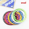 Deckas Oval Chainring MTB Chain Bike Mountain Bike Ring BCD 104mm 32/34/36/38 T Ultralight Pedal Plate Bracket Parts 104bcd ► Photo 1/6