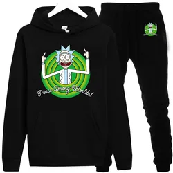 2019 Men's Autumn Hoodie Sweatshirt Rick Morty Long Sleeve + Pants Hoodie Men's Hip Hop Sweatshirt Jacket Casual Sportswear Set 2019 Men's Autumn Hoodie Sweatshirt Rick Morty Long Sleeve + Pants Hoodie Men's Hip Hop Sweatshirt Jacket Casual Sportswear Set