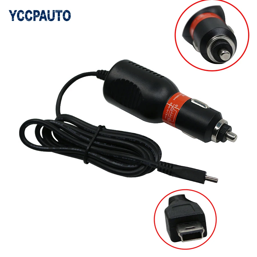 

1PCS Mini USB Car Charger Cigarette Lighter Socket Splitter For Phone DVR Camera GPS input DC 12V-42V Ouput 5V 1.5A Power Switch