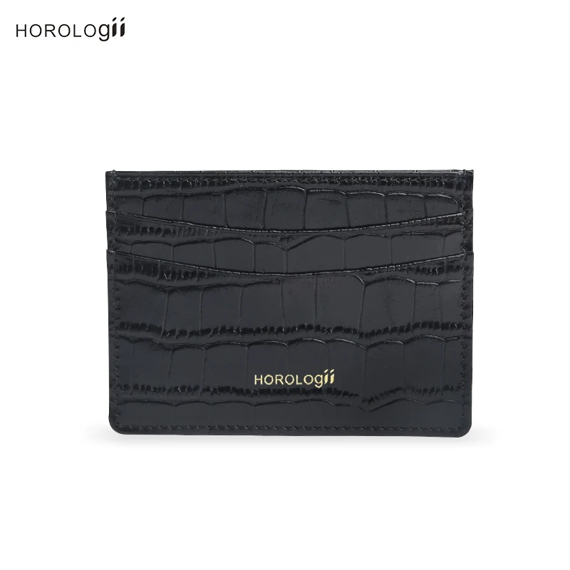 Horologii роскошный подарочный набор карта накладка держатель для телефона чехол для Iphone X XS 11 Pro Max крокодиловый узор кожа Прямая поставка
