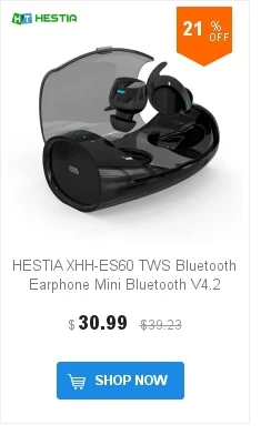 HESTIA TWS X3T Беспроводная Bluetooth 4,2 гарнитура наушники wtih зарядное устройство коробка бас X1t X2T обновленная для iPhone samsung Android