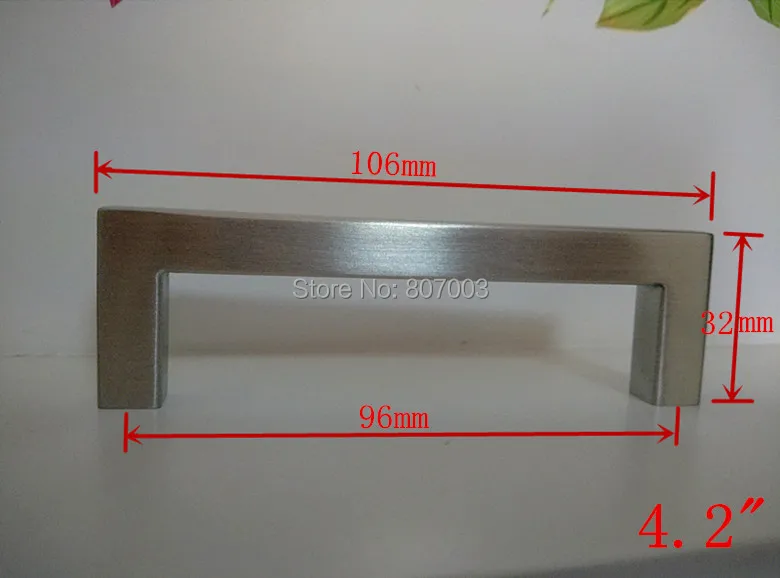 30pcslot length106mm 10mm square bar stainless steel kitchen door cabinet handle pull knob 42 - Square Kitchen Cabinet Knobs 30pcslot length106mm 10mm square bar stainless steel kitchen door cabinet handle pull knob 42 - Square Kitchen Cabinet Knobs