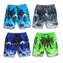 5XL мужские купальники пляжная одежда для мальчиков сексуальные плавки Elesticity Талия принт огненные тигровые шорты Боксеры Natation купальный костюм Homme Man