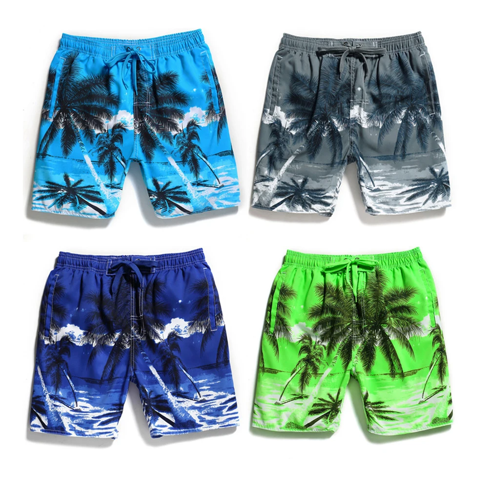 

5XL Men Swimwear Beach Wear Boy Sexy Swimming Trunks Elesticity Waist Print Fire Tiger Shorts Boxers Natation Homme Swimsuit Man