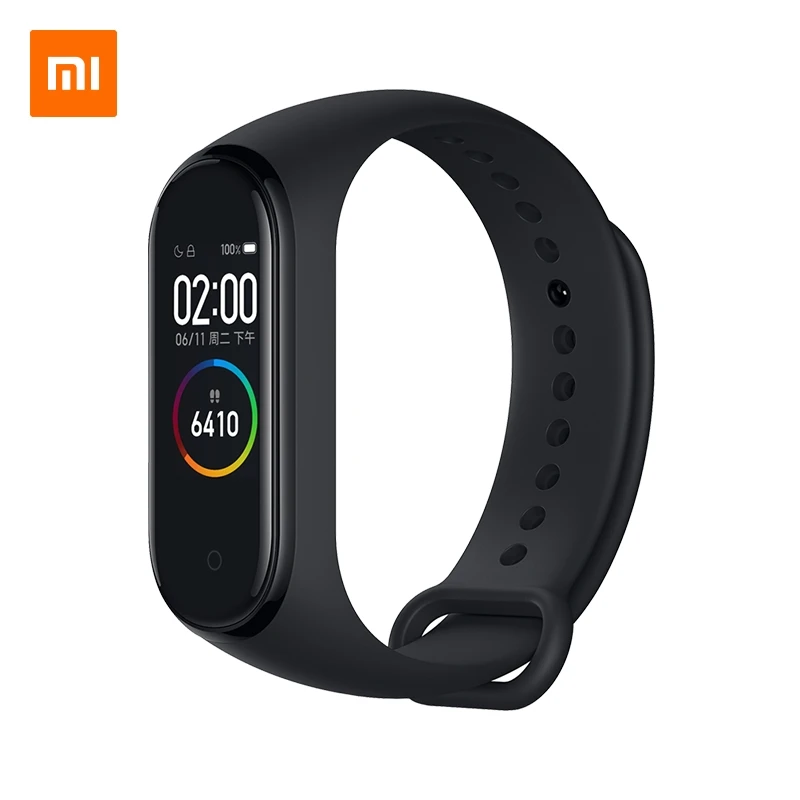 Ремешок на запястье Xiaomi Mi Band 3 4 черный синий оранжевый винно красный специальное