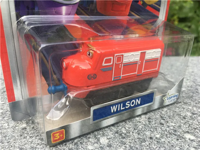 Поезда Takara Tomy Chuggington металлический Литая игрушечная машинка Уилсон новинка