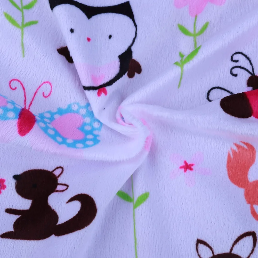 Детский спальный мешок для новорожденных, спальный мешок, банный халат, хлопковый плюшевый теплый спальный мешок для младенцев, обертывание постельных принадлежностей