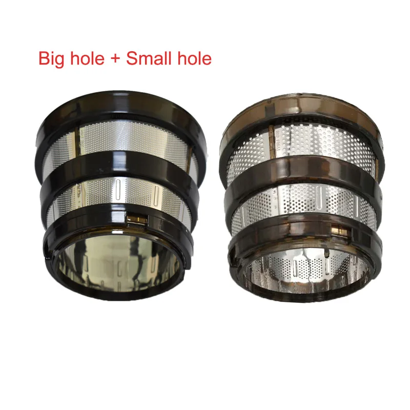 

2pcs/lot Slow Juicer Hurom Ultem Strainer Coarse & Fine Filter Replacements for hurom hh-sbf11 hu-19sgm juicer spare parts