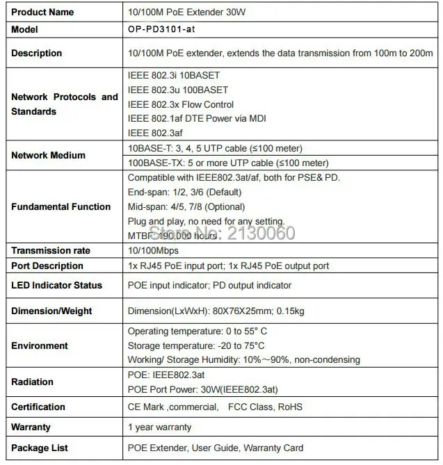 PSE-PD3102 at