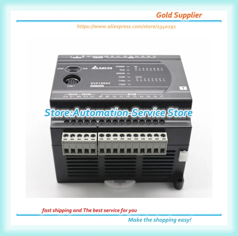 

DVP16ES200R DVP16ES200T DVP24ES200R DVP24ES200T ES2 series new original PLC in stock