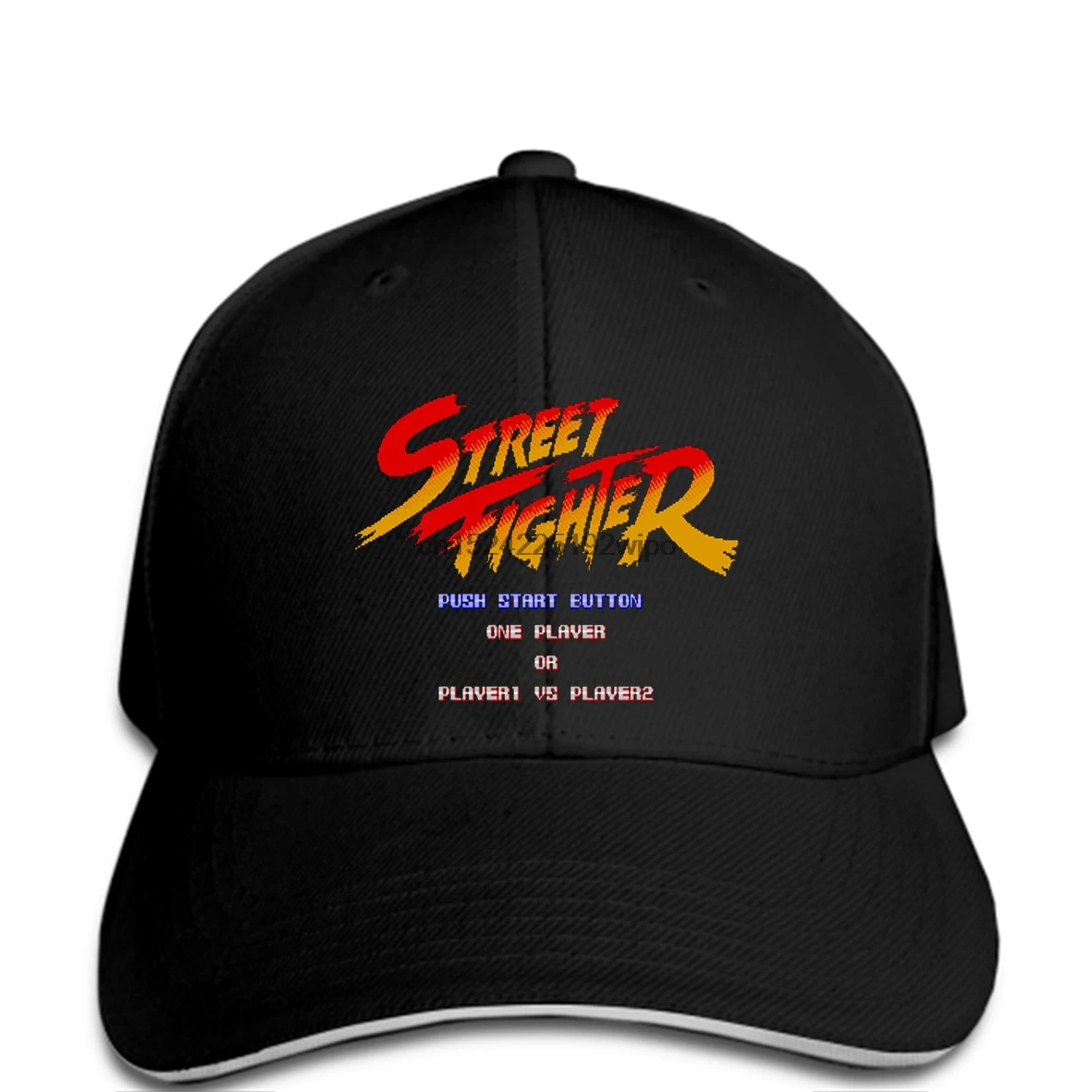 

funny Baseball cap men novelty cap Street Fighter cap Start Screen