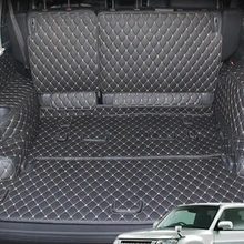 Специальные коврики для багажника для Mitsubishi Pajero 7 мест прочные коврики для багажника для Pajero-2007